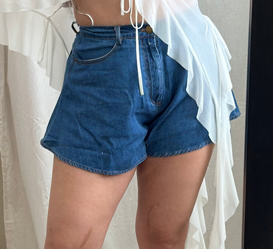 High Flare Denim short